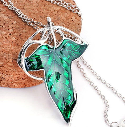 Green Leaf The Elven Brooch
