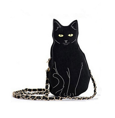 3d Cat Cartoon Shoulder Bag